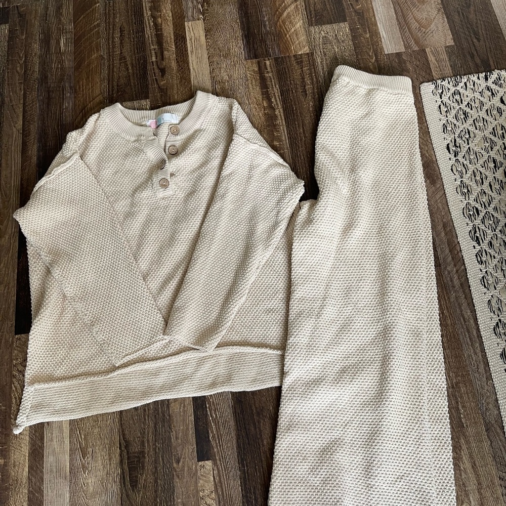 Free people Hailee waffel set